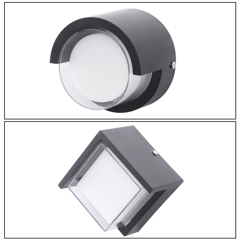 LumiNest 5W Waterproof Outdoor LED Wall Light Modern IP65 Porch Garden Lamp 5