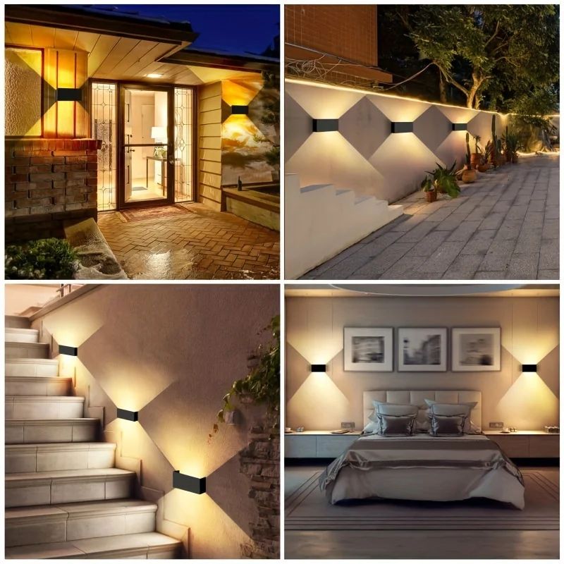 LumiBeam 24W Adjustable LED Wall Light Indoor Outdoor Modern UpDown Lamp 5