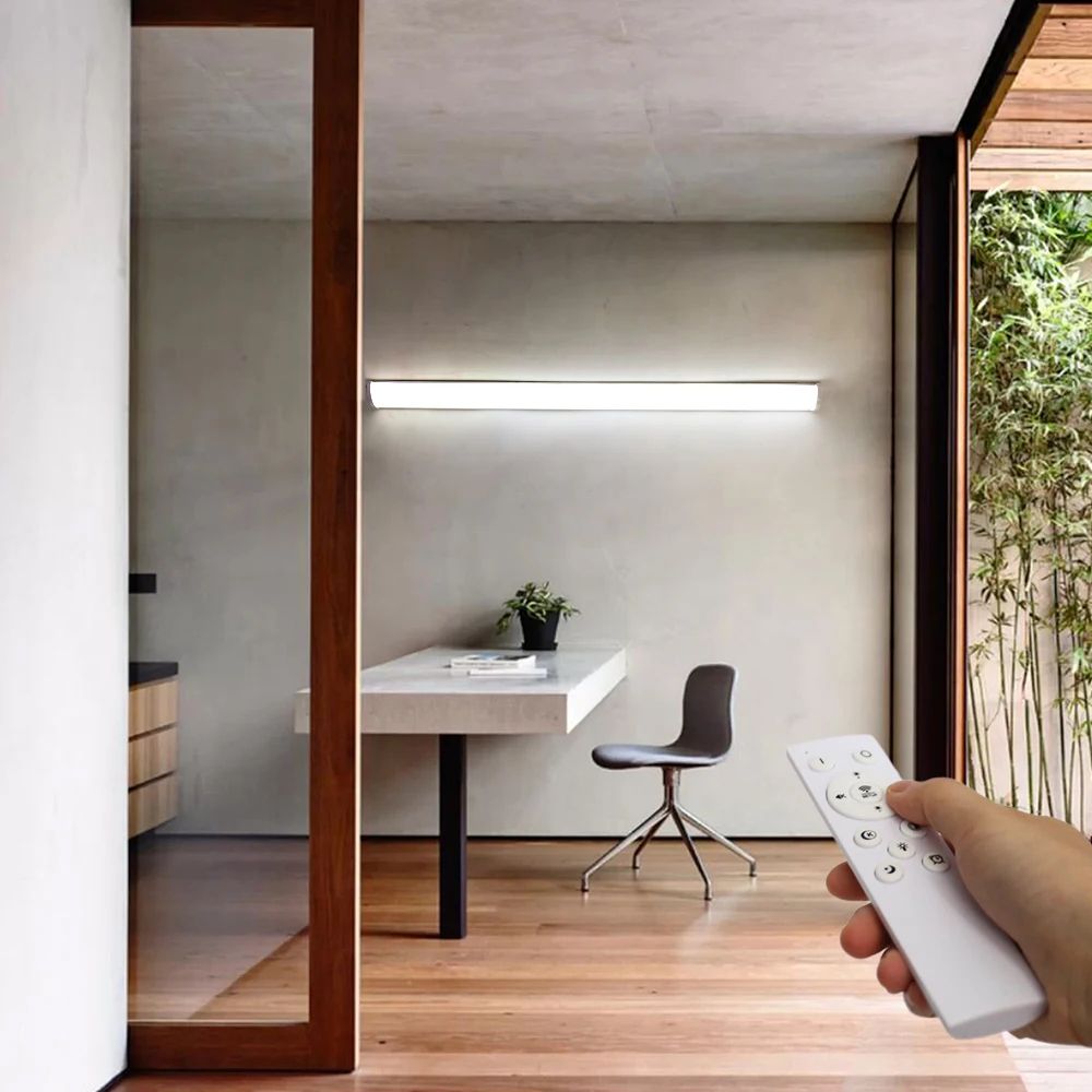 LumaLine Modern Outdoor LED Wall Light IP65 Waterproof Long Strip Sconce 1