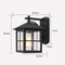 HeritageGlow Vintage Outdoor Wall Lamp With E27 Base 5