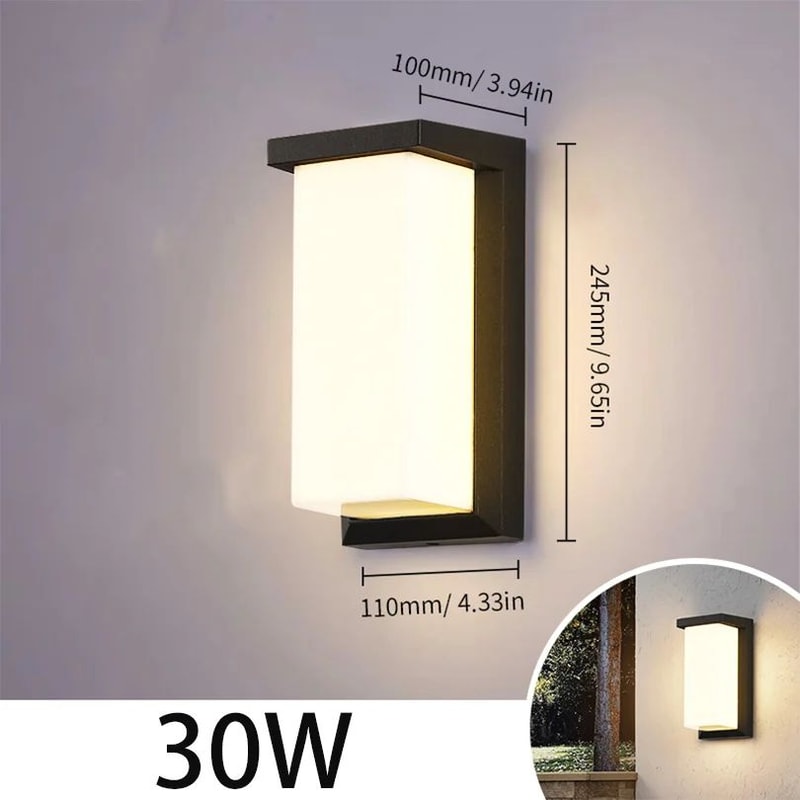 Premium LED Outdoor Wall Light With Motion Sensor Waterproof Porch Garden Lighting 9