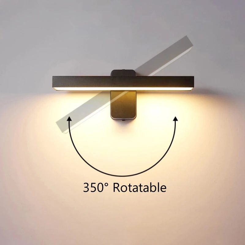 LumiGuard Rotatable PIR Motion Sensor Wall Light IP65 Waterproof Outdoor Sconce 304050cm 1