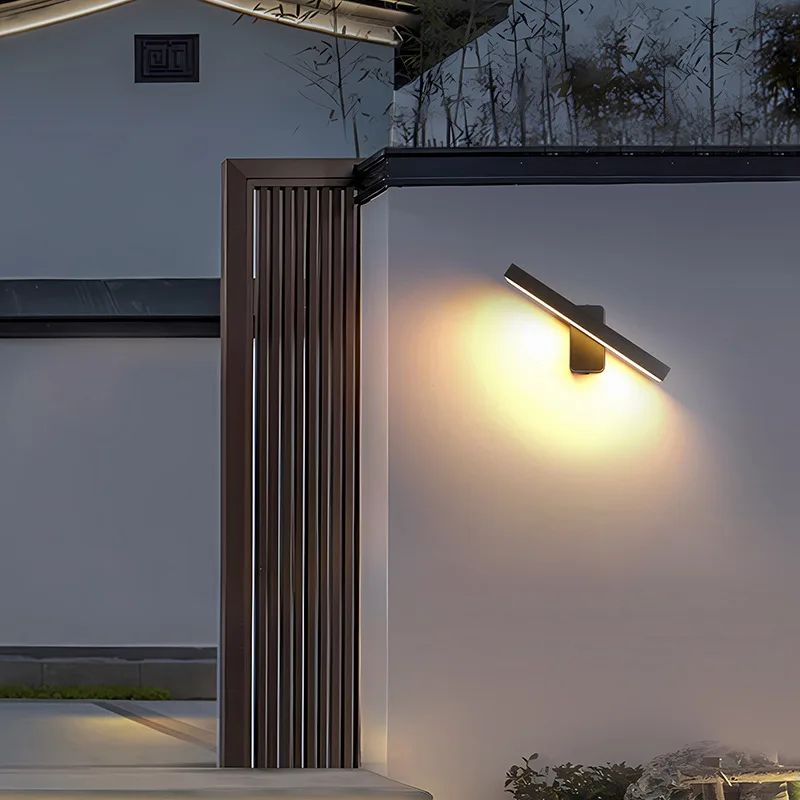 LumiGuard Rotatable PIR Motion Sensor Wall Light IP65 Waterproof Outdoor Sconce 304050cm 3