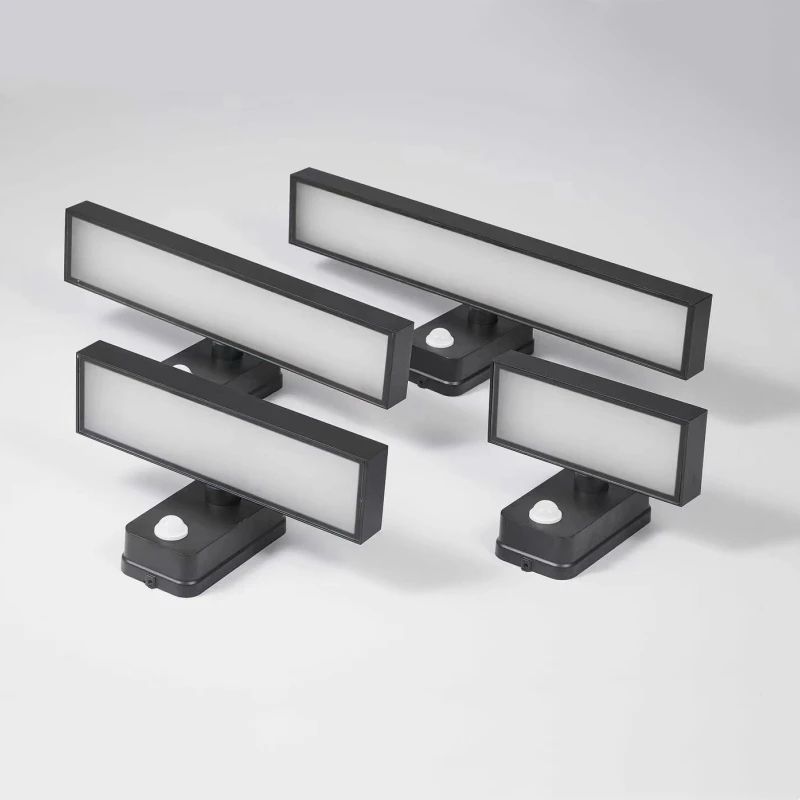 LumiGuard Rotatable PIR Motion Sensor Wall Light IP65 Waterproof Outdoor Sconce 304050cm 5