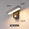 LumiGuard Rotatable PIR Motion Sensor Wall Light IP65 Waterproof Outdoor Sconce 304050cm 7