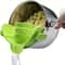 SnapDrain Adjustable ClipOn Pot Strainer Universal Kitchen Colander For Pots Pans 5