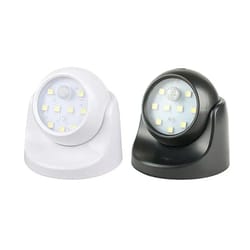 securebeam wireless pir motion sensor spotlight – battery operated led security light
