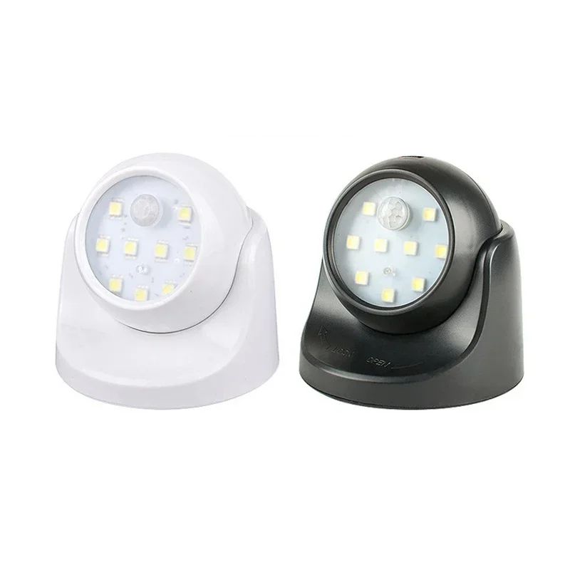 SecureBeam Wireless PIR Motion Sensor Spotlight Battery Operated LED Security Light 0