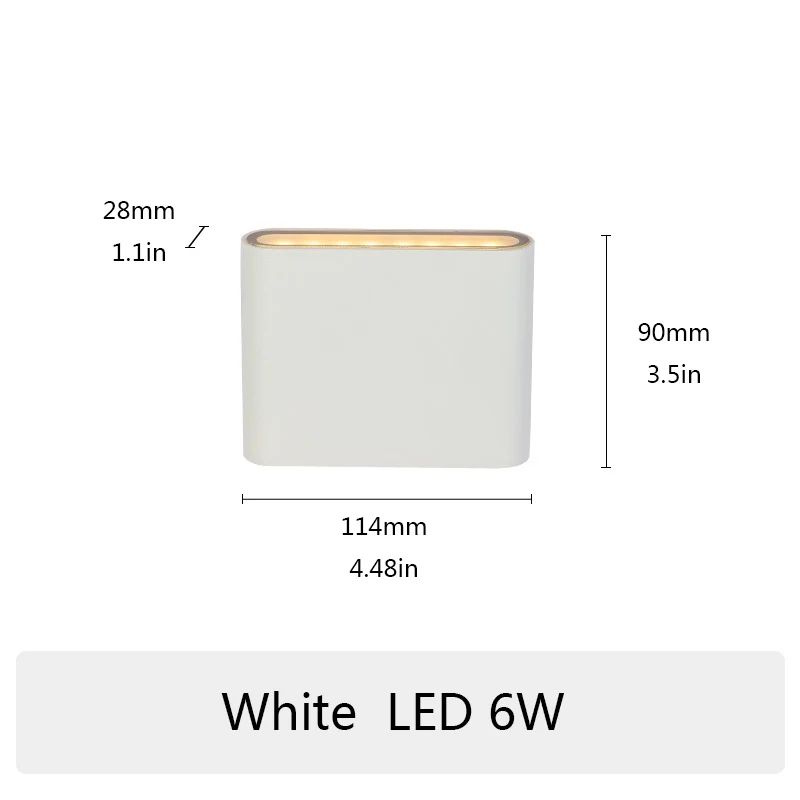 Modern PIR Sensor Outdoor Wall Light Waterproof LED Wall Lamp With Motion Detection 17