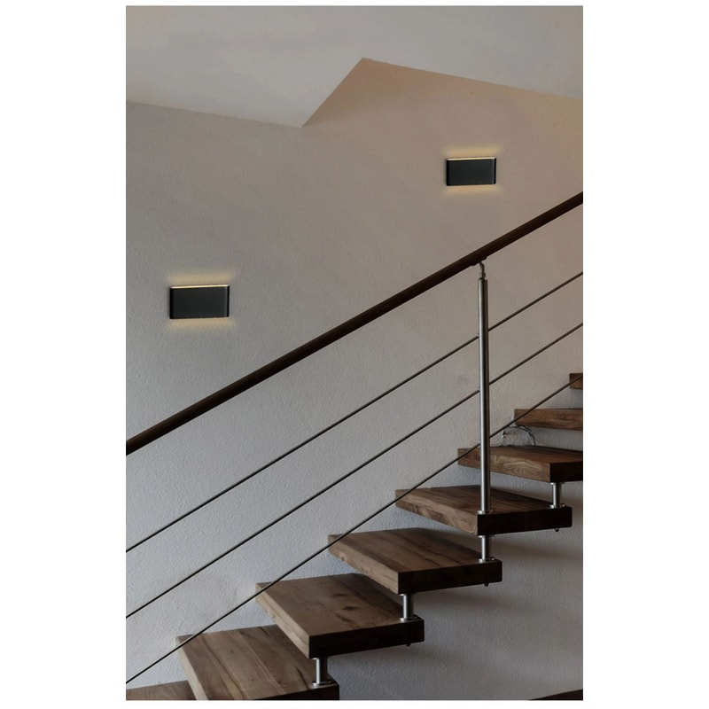 Modern PIR Sensor Outdoor Wall Light Waterproof LED Wall Lamp With Motion Detection 4