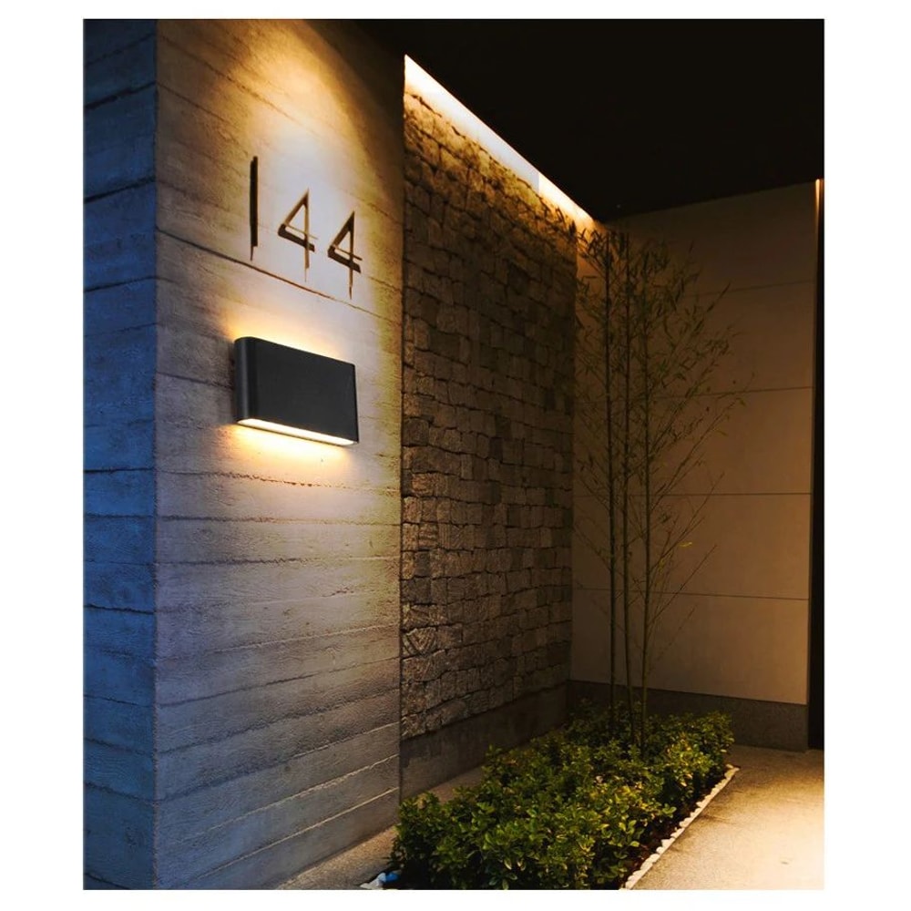 Modern PIR Sensor Outdoor Wall Light Waterproof LED Wall Lamp With Motion Detection 5