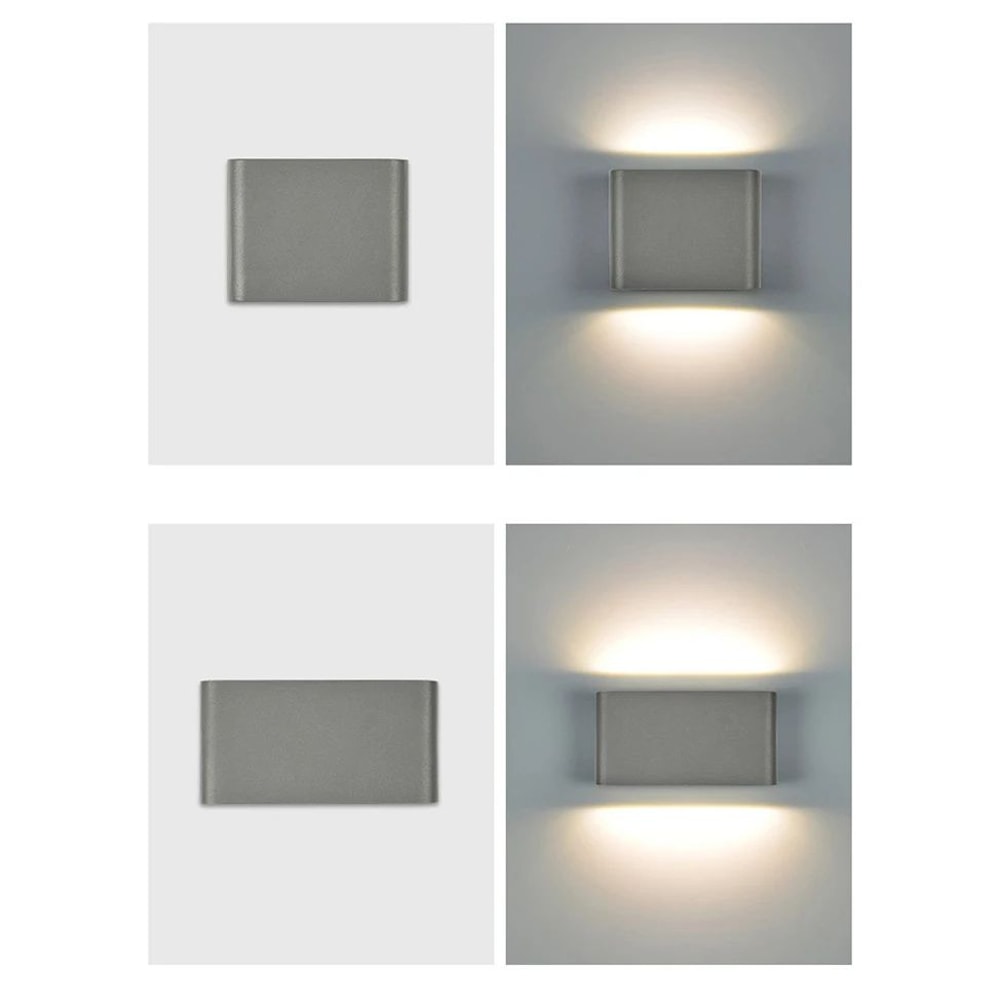 Modern PIR Sensor Outdoor Wall Light Waterproof LED Wall Lamp With Motion Detection 7