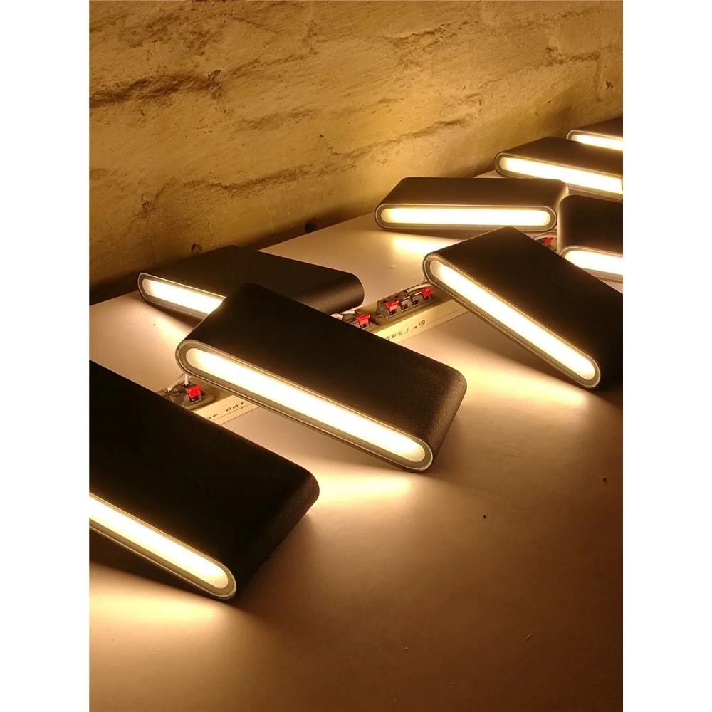 Modern PIR Sensor Outdoor Wall Light Waterproof LED Wall Lamp With Motion Detection 9