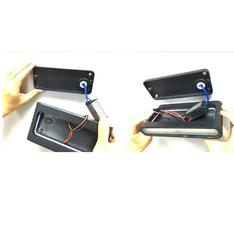 Modern PIR Sensor Outdoor Wall Light Waterproof LED Wall Lamp With Motion Detection 11