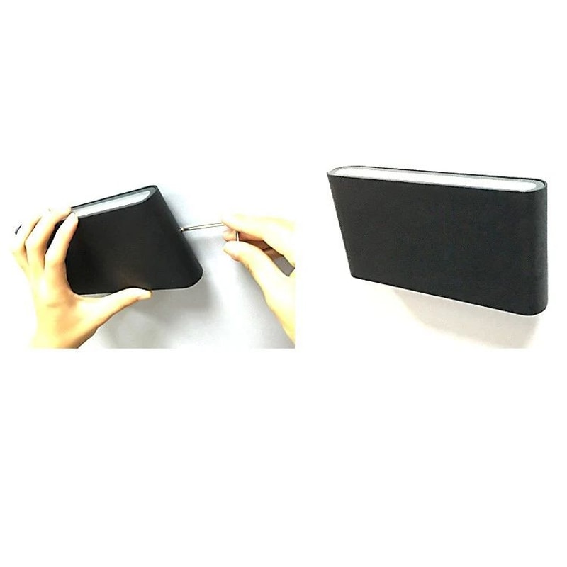 Modern PIR Sensor Outdoor Wall Light Waterproof LED Wall Lamp With Motion Detection 12