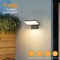 Foldable LED Motion Sensor Outdoor Wall Light 18W IP65 Waterproof Security Sconce 2