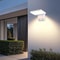Foldable LED Motion Sensor Outdoor Wall Light 18W IP65 Waterproof Security Sconce 3