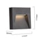 Universal Waterproof Outdoor LED Surface Mounted Wall Light 12V 220V Garage Entrance Lamp 12