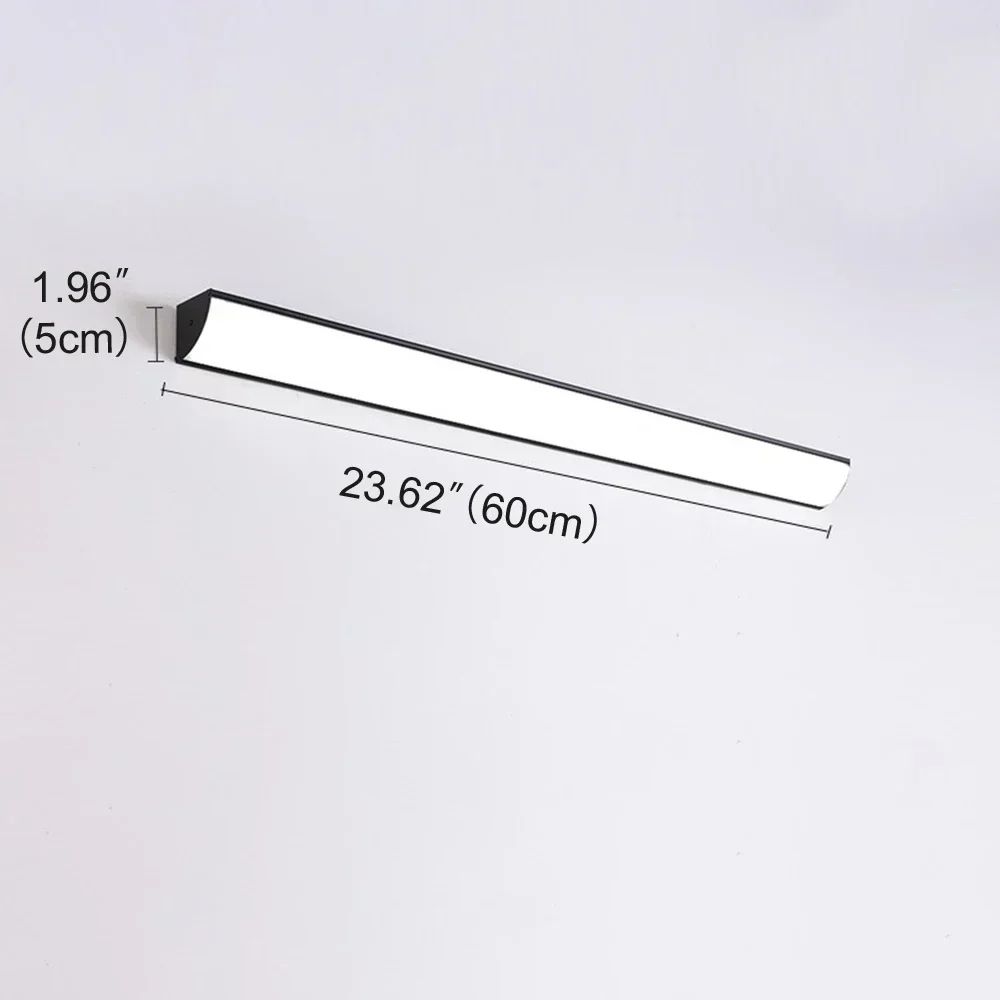 Minimalist Long Strip Outdoor Wall Light With Motion Sensor Waterproof LED Garden Sconce 7