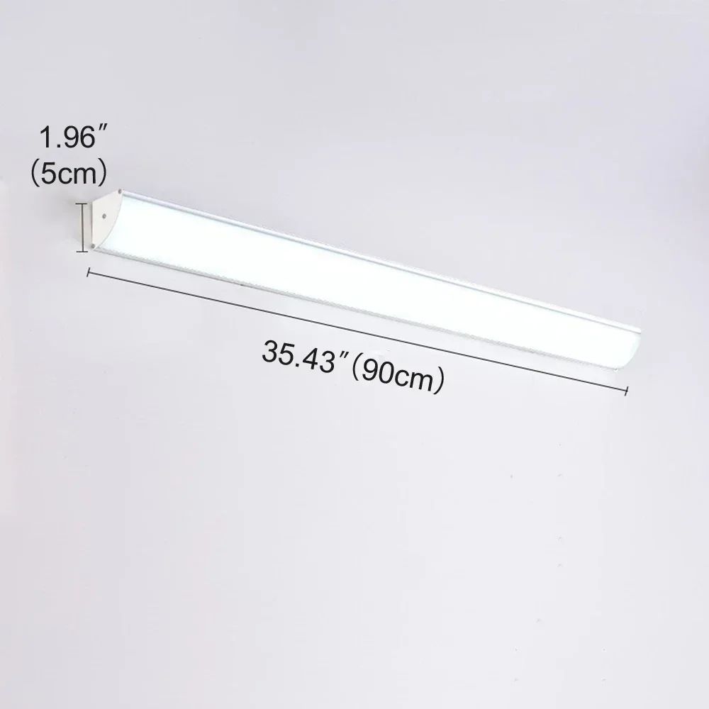 Minimalist Long Strip Outdoor Wall Light With Motion Sensor Waterproof LED Garden Sconce 13