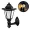 Retro Hexagonal Solar Wall Light IP65 Waterproof Outdoor Fence Garden Lamp 5