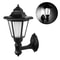 Retro Hexagonal Solar Wall Light IP65 Waterproof Outdoor Fence Garden Lamp 6
