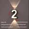 Modern 7W LED House Number Wall Lamp IP65 Waterproof Aluminum Outdoor Light AC85265V 8