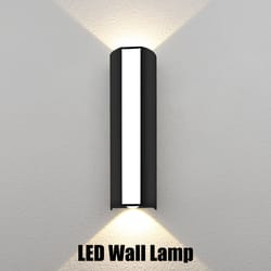 modern 10w waterproof led wall lamp – indoor & outdoor ac85-265v sconce