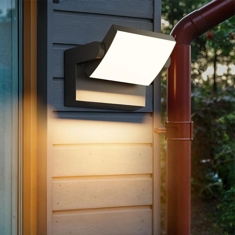 Modern IP65 Motion Sensor Outdoor Wall Lamp Waterproof LED Porch Balcony Light 2
