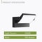 Modern IP65 Motion Sensor Outdoor Wall Lamp Waterproof LED Porch Balcony Light 4