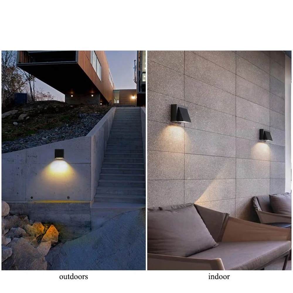 LumiNest Waterproof LED Wall Light Modern Indoor Outdoor Porch Lamp 2