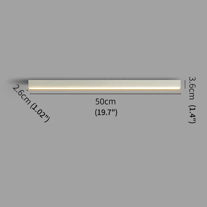 LumiLine Waterproof Outdoor Strip Wall Lamp Modern Long LED Entrance Light 10