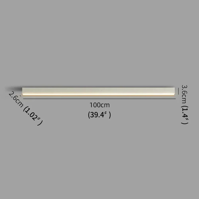 LumiLine Waterproof Outdoor Strip Wall Lamp Modern Long LED Entrance Light 13