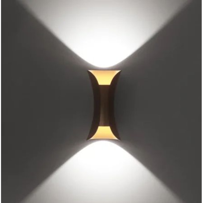 ShadowLine IP65 10W LED Wall Light Waterproof Outdoor Indoor Black Sconce 5