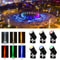 ColorBeam IP66 3W RGB Outdoor LED Spotlight Waterproof Landscape Wall Light 0