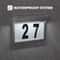 BrightMark Solar House Number Light Waterproof LED Address Sign Wall Lamp 1