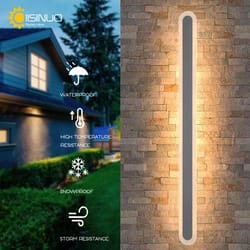 linealux ip65 long strip outdoor wall sconce – modern waterproof porch lighting