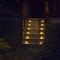 StepGlow Solar Stair Lights Stainless Steel Outdoor Fence Wall Lighting 6 LED 2
