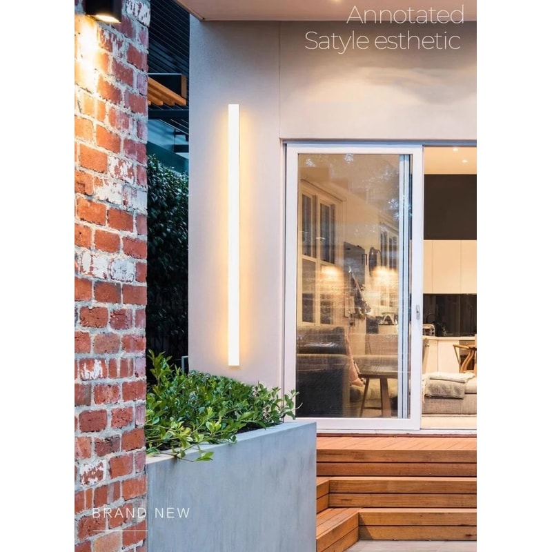 LineaPro IP65 Long Strip LED Wall Lamp Modern Waterproof Outdoor Lighting 6