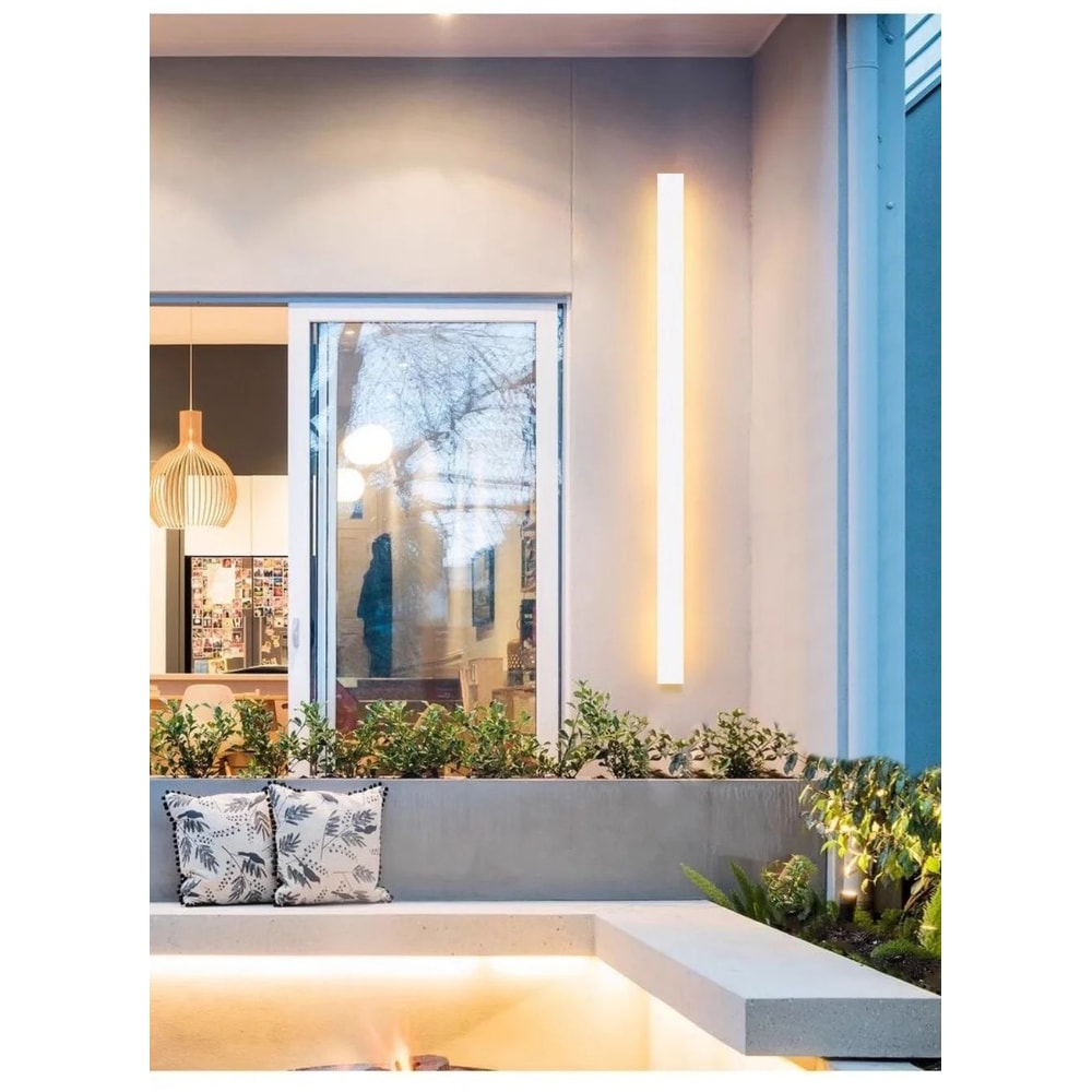 LineaPro IP65 Long Strip LED Wall Lamp Modern Waterproof Outdoor Lighting 7