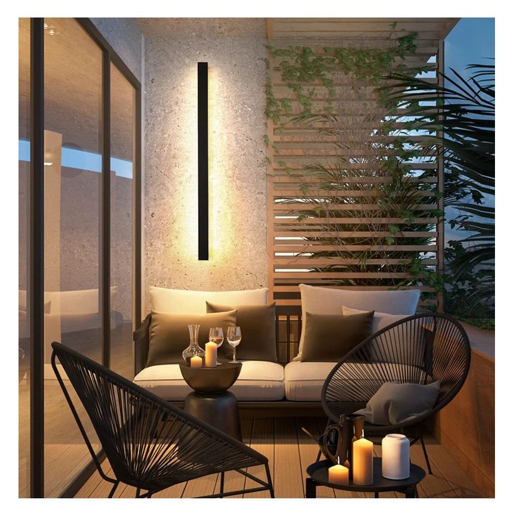 LumiGuard Waterproof LED Wall Light IP65 For Modern Outdoor Indoor Spaces 7