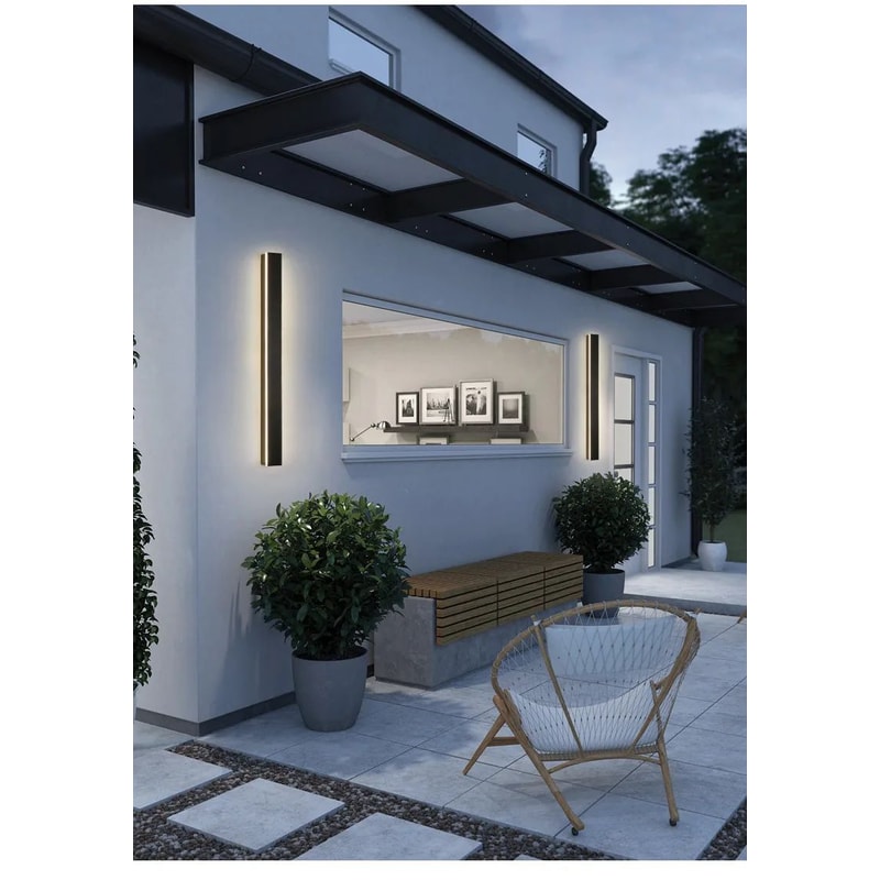 LumiGuard Waterproof LED Wall Light IP65 For Modern Outdoor Indoor Spaces 9