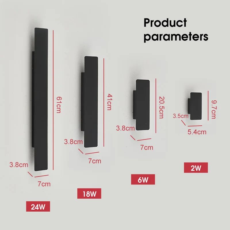 AeroBeam 18W Waterproof LED Wall Light For Modern Indoor And Outdoor Spaces 2