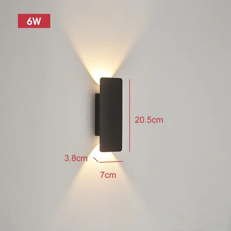 AeroBeam 18W Waterproof LED Wall Light For Modern Indoor And Outdoor Spaces 7