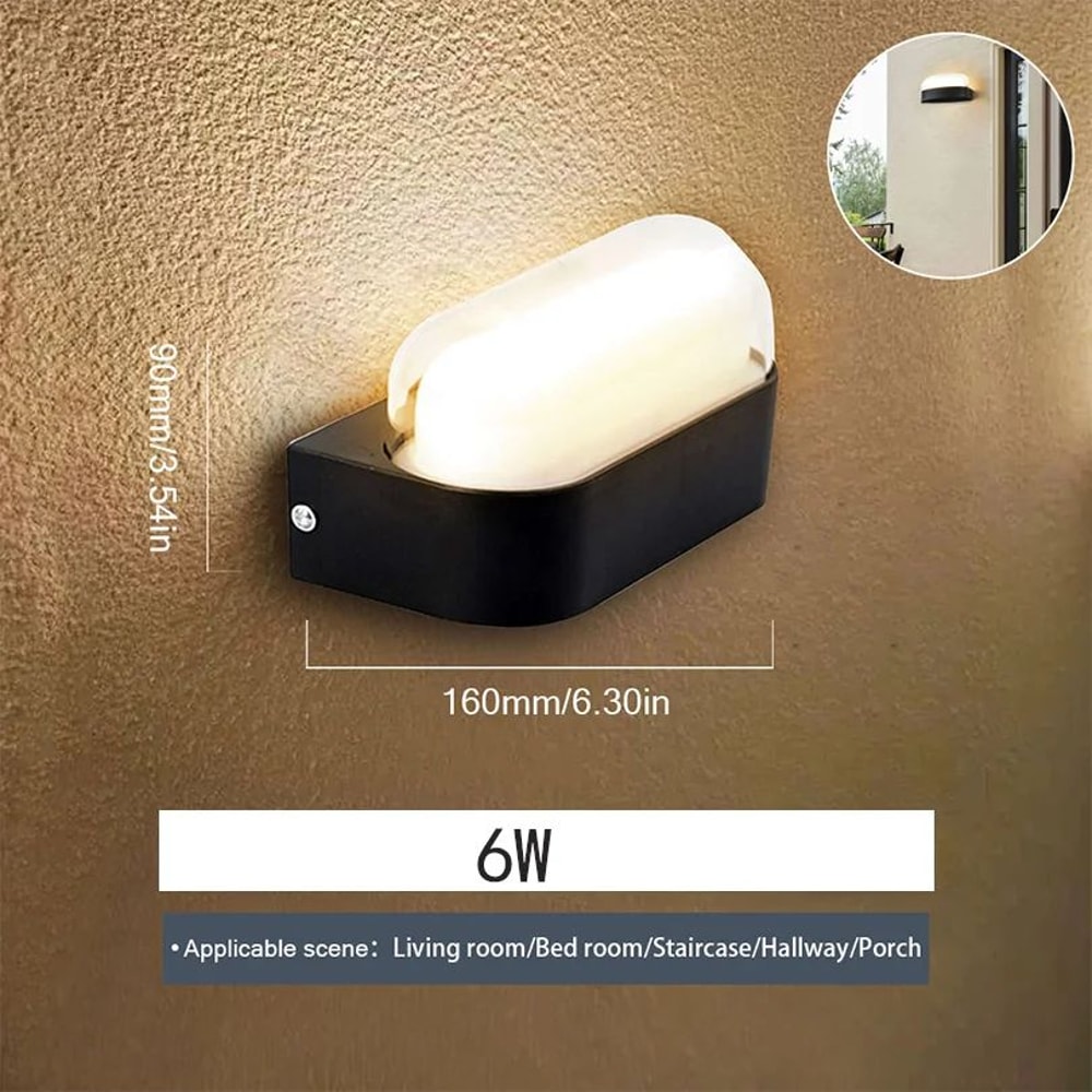 Premium Outdoor LED Motion Sensor Wall Light Waterproof IP66 Modern Porch Garden Lighting 9