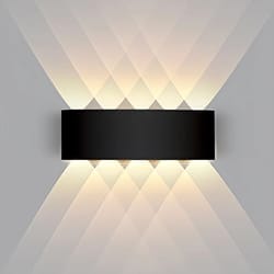modern outdoor waterproof led wall light – ip65 up & down sconce lighting for porch, garden & indoor stairways