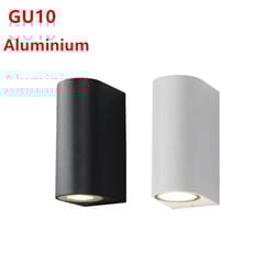 elegant outdoor gu10 up & down wall light – ip65 waterproof led lighting for garden, porch & indoor walls