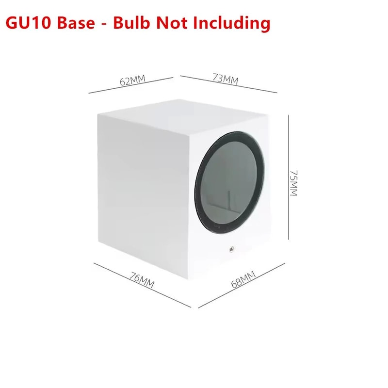 Elegant Outdoor GU10 Up Down Wall Light IP65 Waterproof LED Lighting For Garden Porch Indoor Wal 9