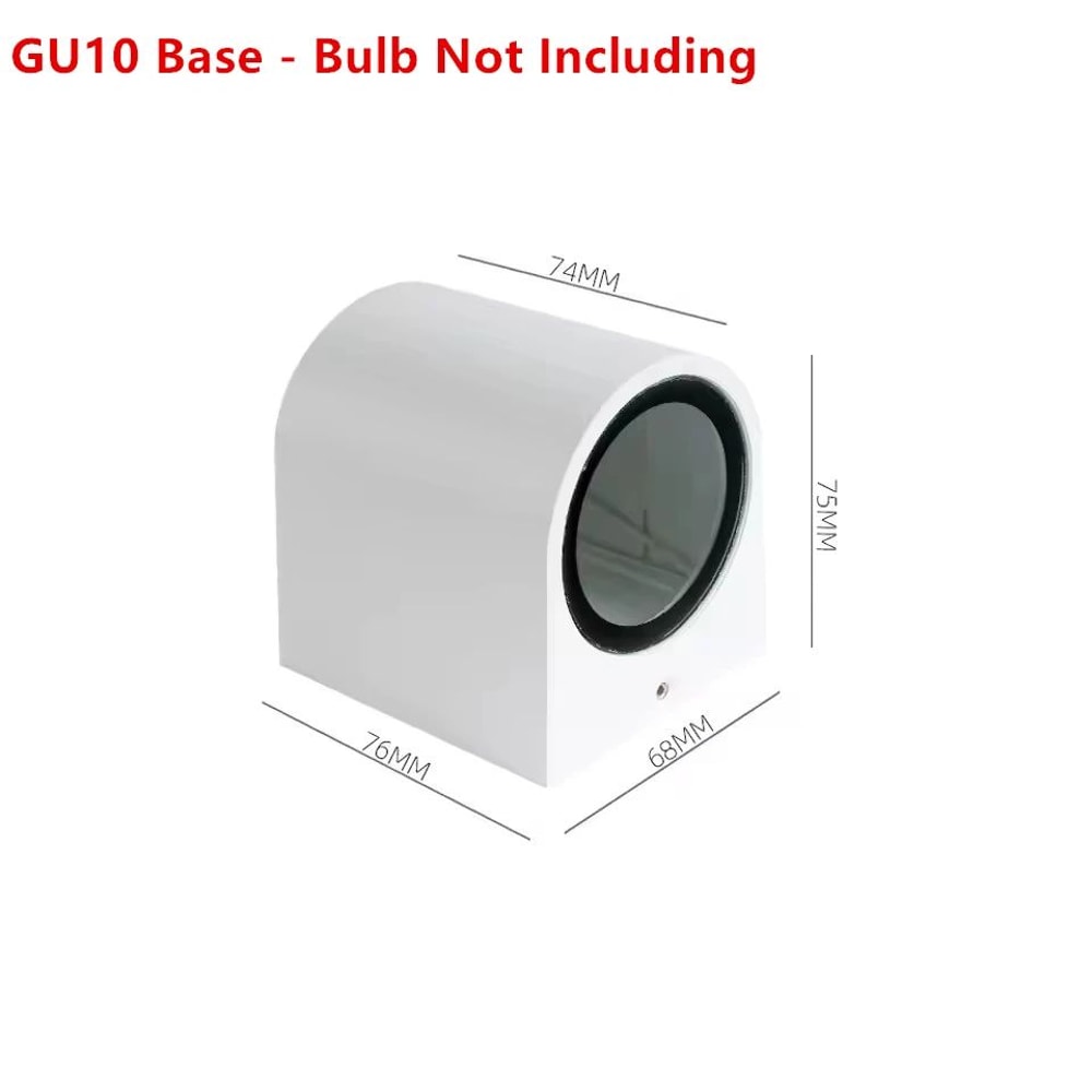 Elegant Outdoor GU10 Up Down Wall Light IP65 Waterproof LED Lighting For Garden Porch Indoor Wal 11