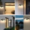 Smart IP65 Outdoor LED Wall Light With Motion Sensor Waterproof Security Sconce For Garden Porch 2